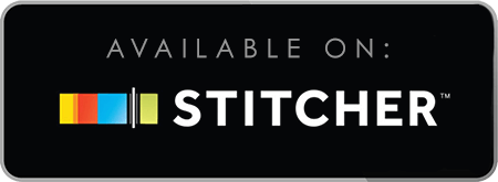 Stitcher icon - follow link to access the podcast in Stitcher